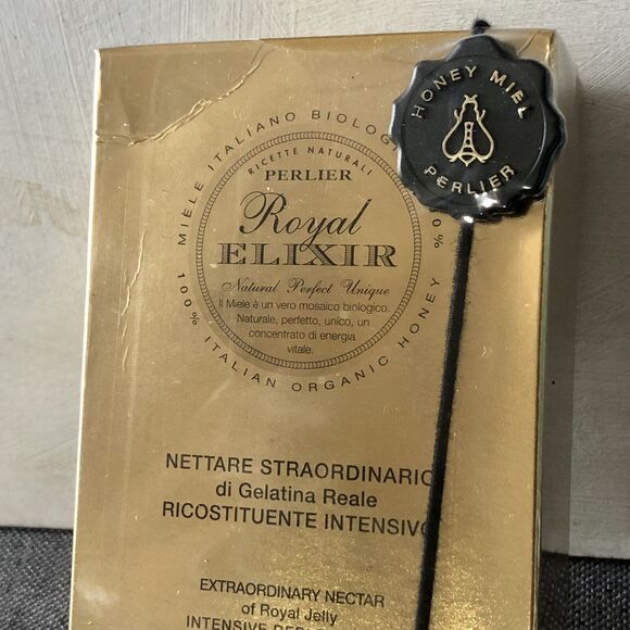 Perlier Royal Jelly Elixir Italian Honey Nectar Mature Skin Energizer NOS Sealed - Picture 9 of 12